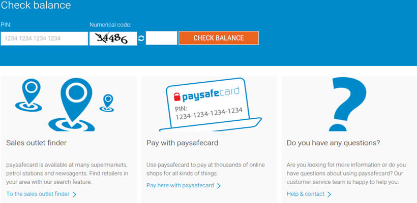 Prelievi paysafecard